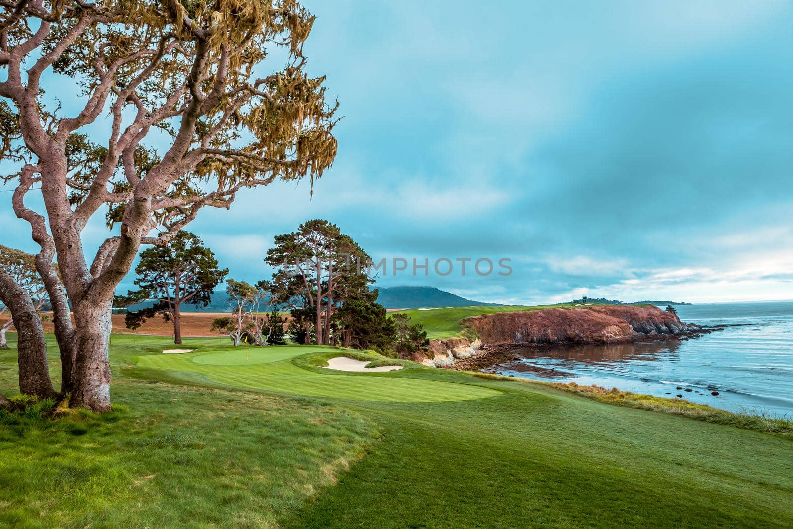 Pebble Beach golf course, Monterey, California, usa by photogolfer