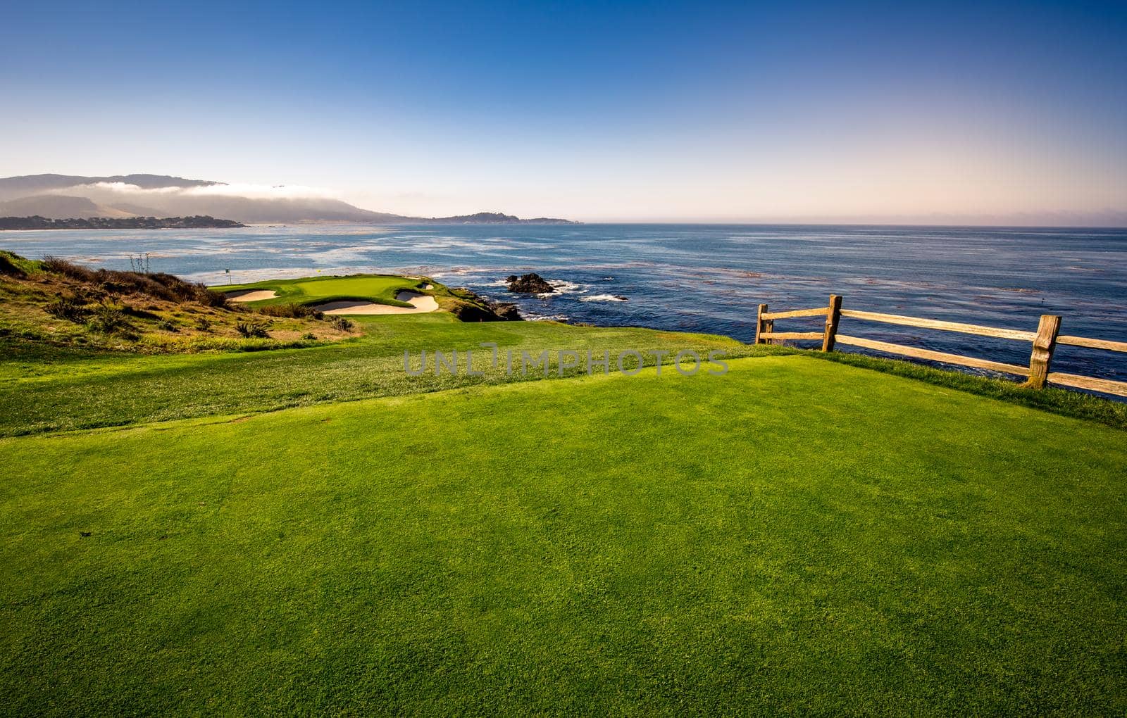 Pebble Beach golf course, Monterey, California, usa by photogolfer