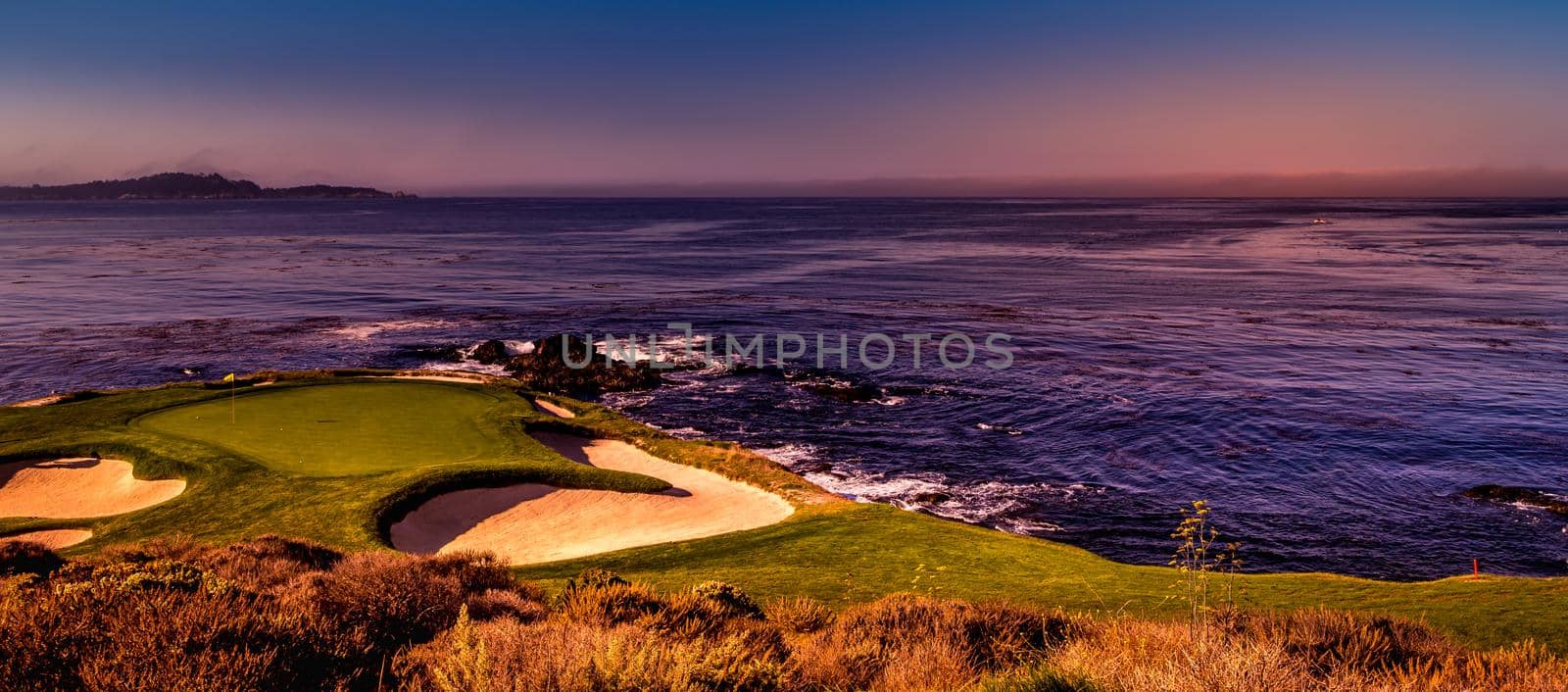 Pebble Beach golf course, Monterey, California, usa