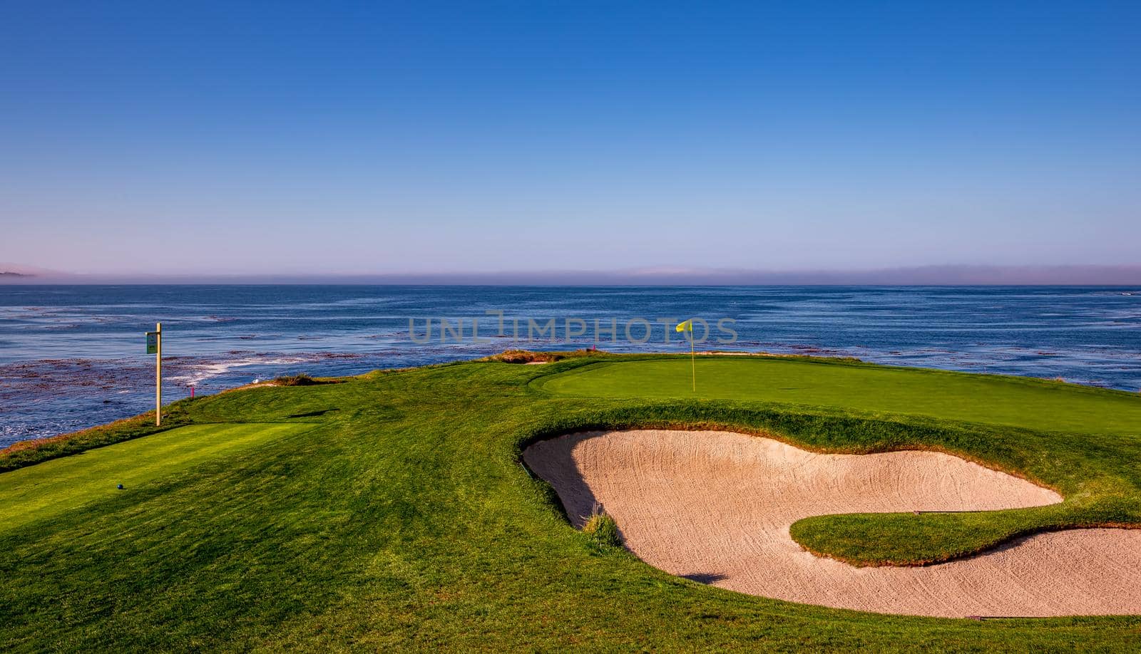 Pebble Beach golf course, Monterey, California, usa by photogolfer