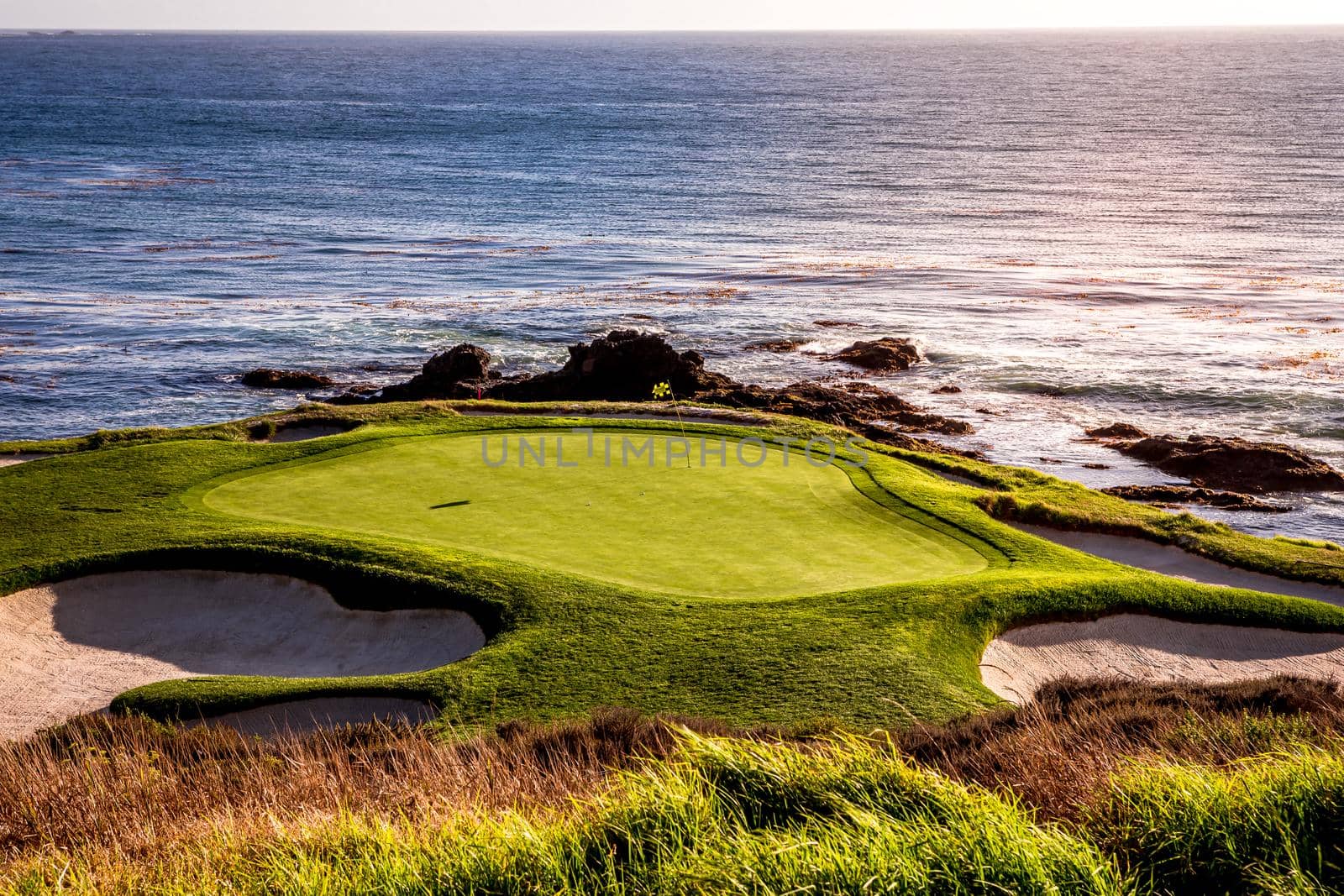 Pebble Beach golf course, Monterey, California, usa by photogolfer