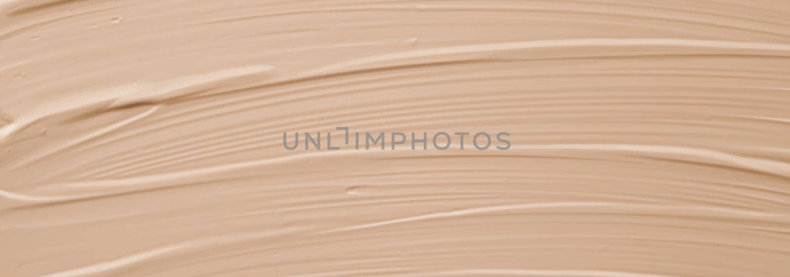 Beige cosmetic texture background, make-up and skincare cosmetics product, cream, lipstick, foundation macro as luxury beauty brand, holiday flatlay design.