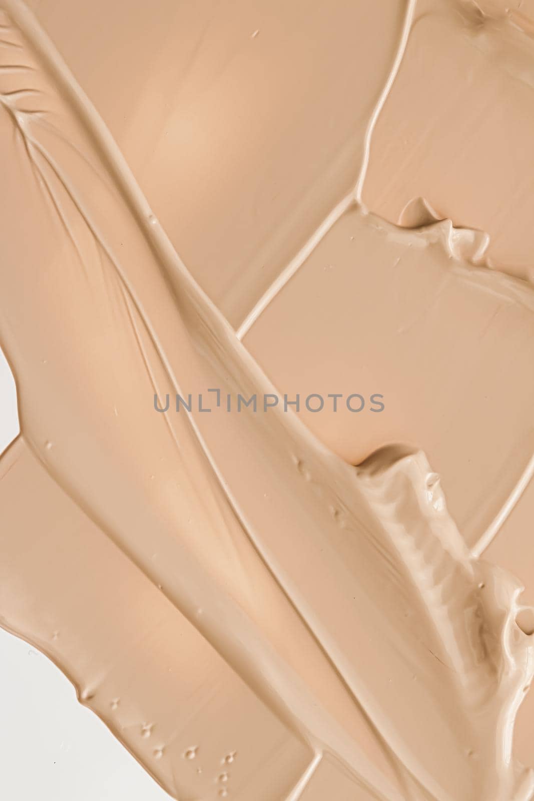 Beige cosmetic texture background, make-up and skincare cosmetics product, cream, lipstick, foundation macro as luxury beauty brand, holiday flatlay design.