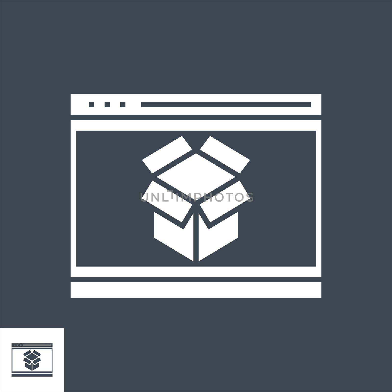 SEO Packages Vector Glyph Icon by smoki