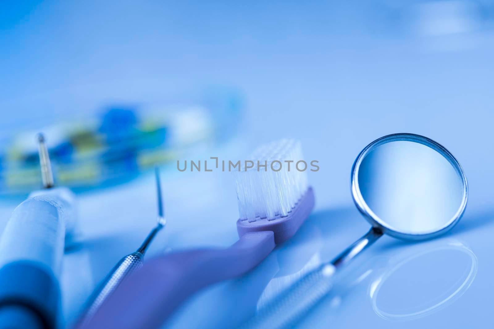 Close-up Dental Instruments by JanPietruszka
