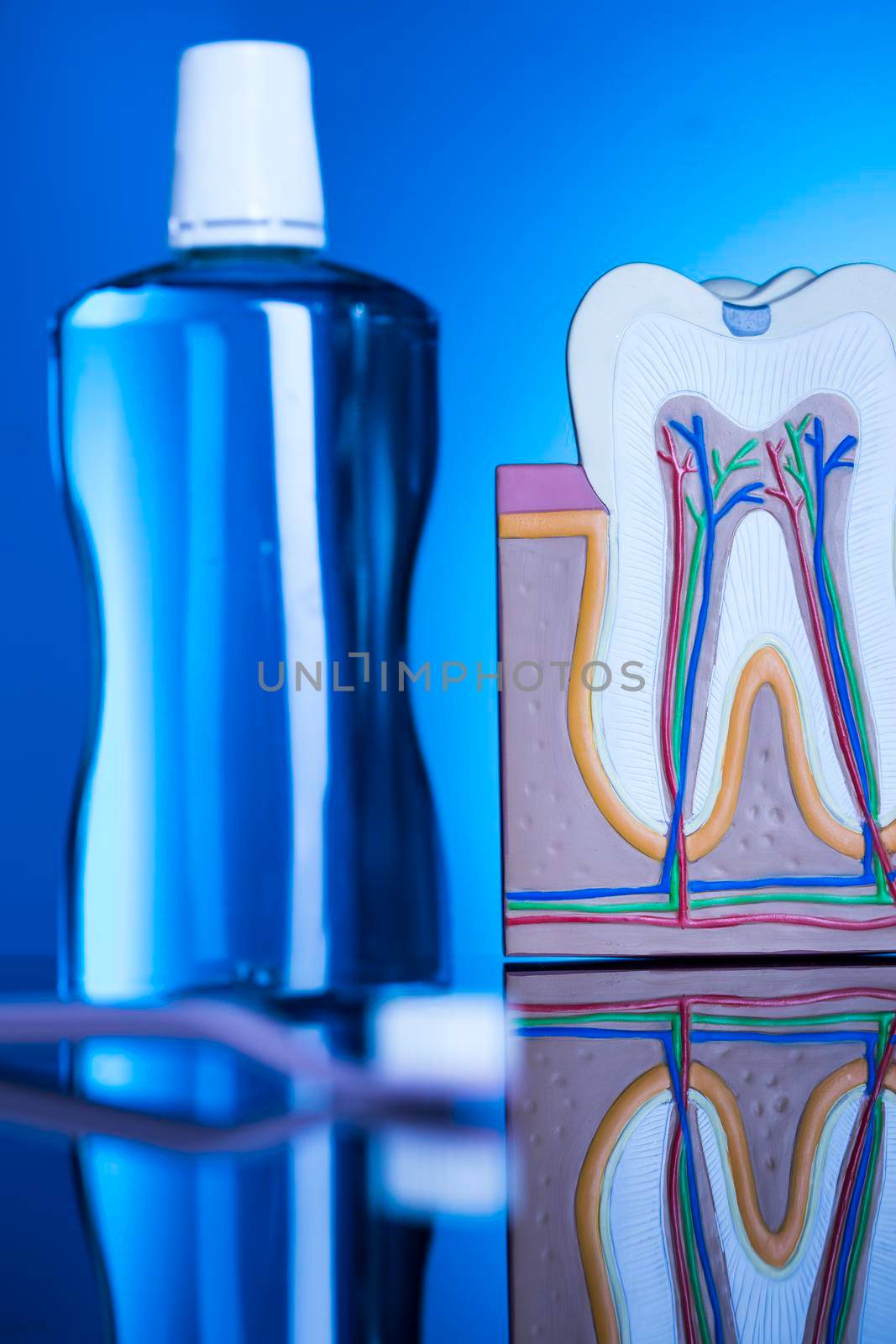Brushing teeth, Dental hygiene background
