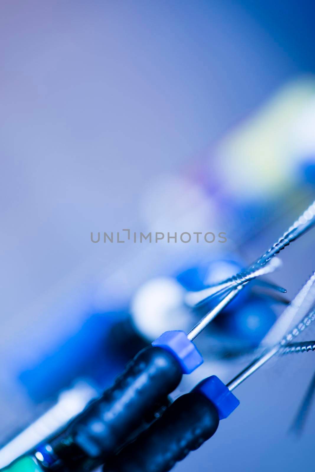 Close-up Dental Instruments