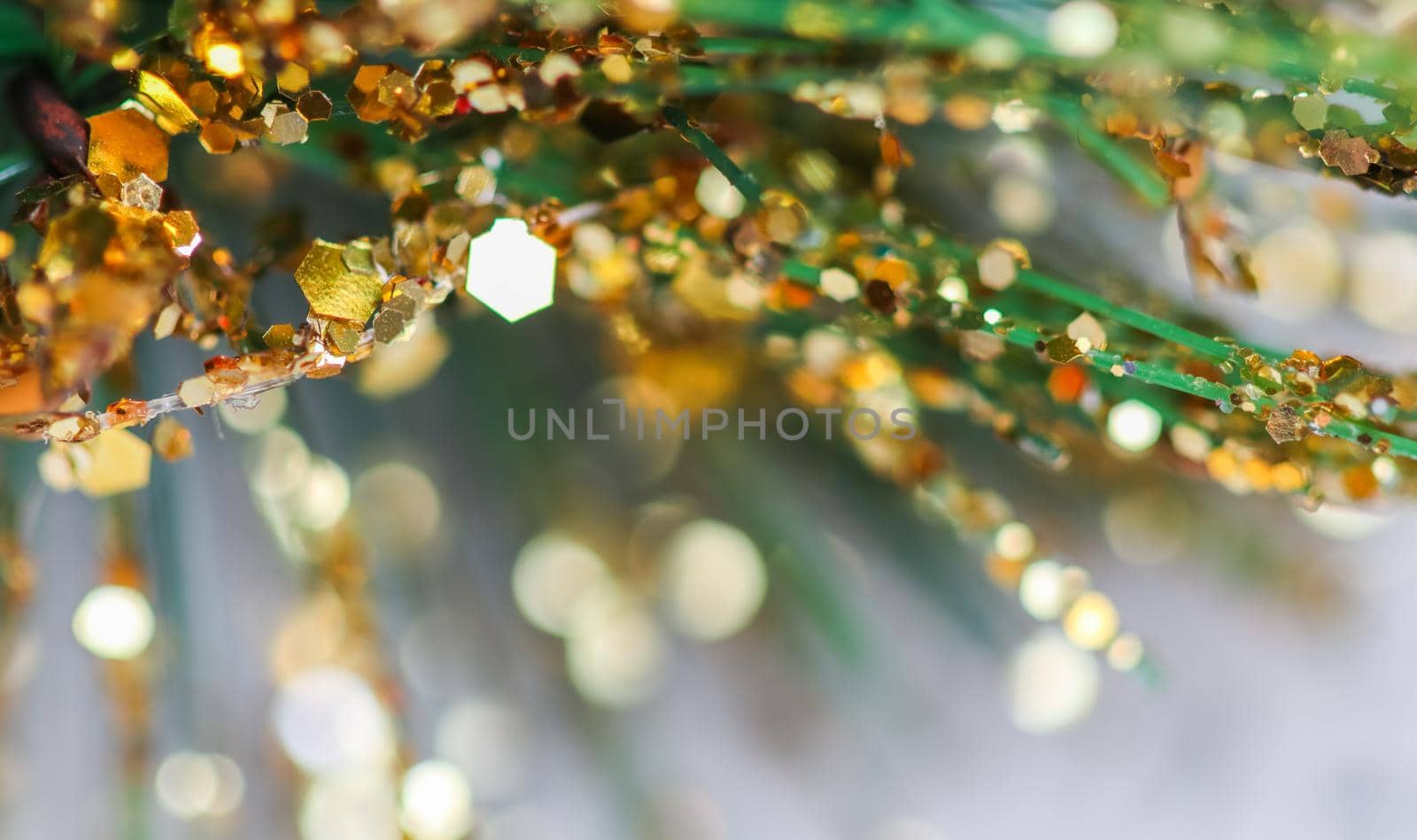 New Years Eve and happy holidays concept. Christmas abstract blur defocused background