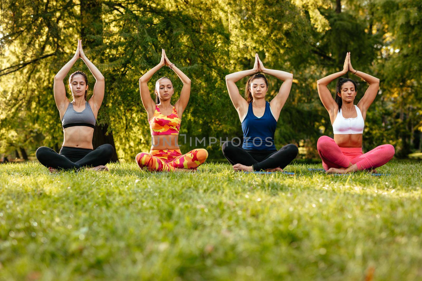 Yoga In The Park by MilanMarkovic78