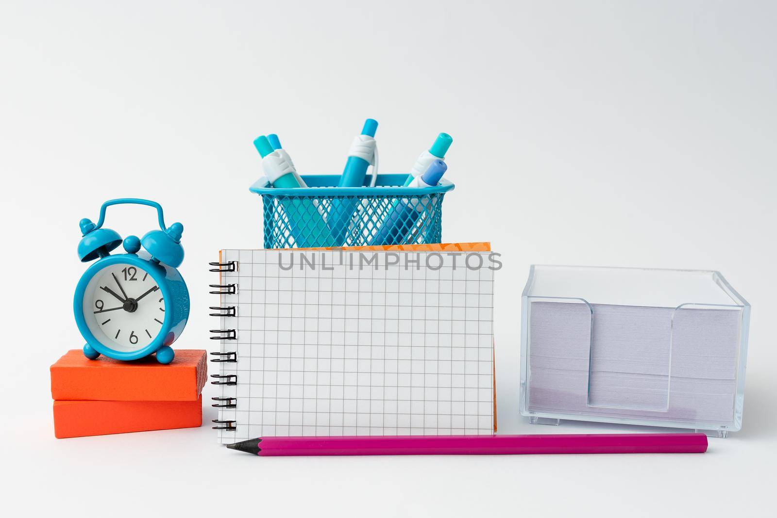 Tidy Workspace Setup, Writing Desk Tools And Equipment, Time Management