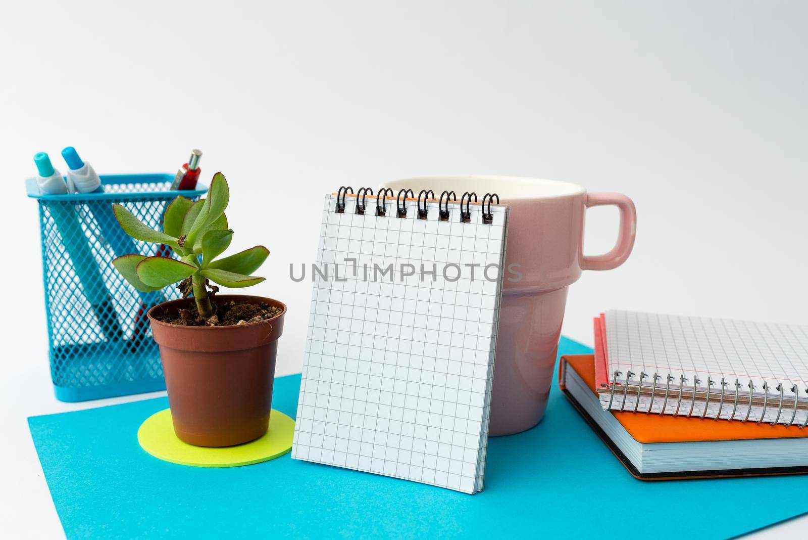 Tidy Workspace Setup, Writing Desk Tools Equipment, Smart Office Arrangement, Study Table, Taking Notes, Fresh Room Designs, Organized Tabletop, Time Management by nialowwa