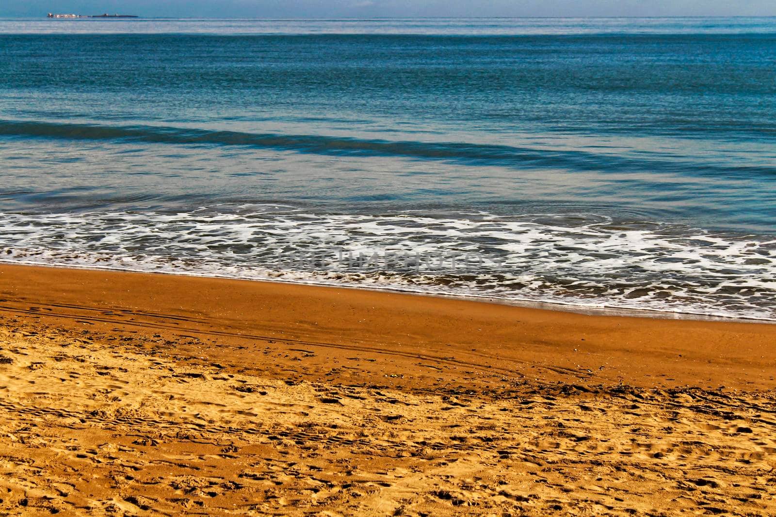 Beach in the morning in Southern Spain, Alicante