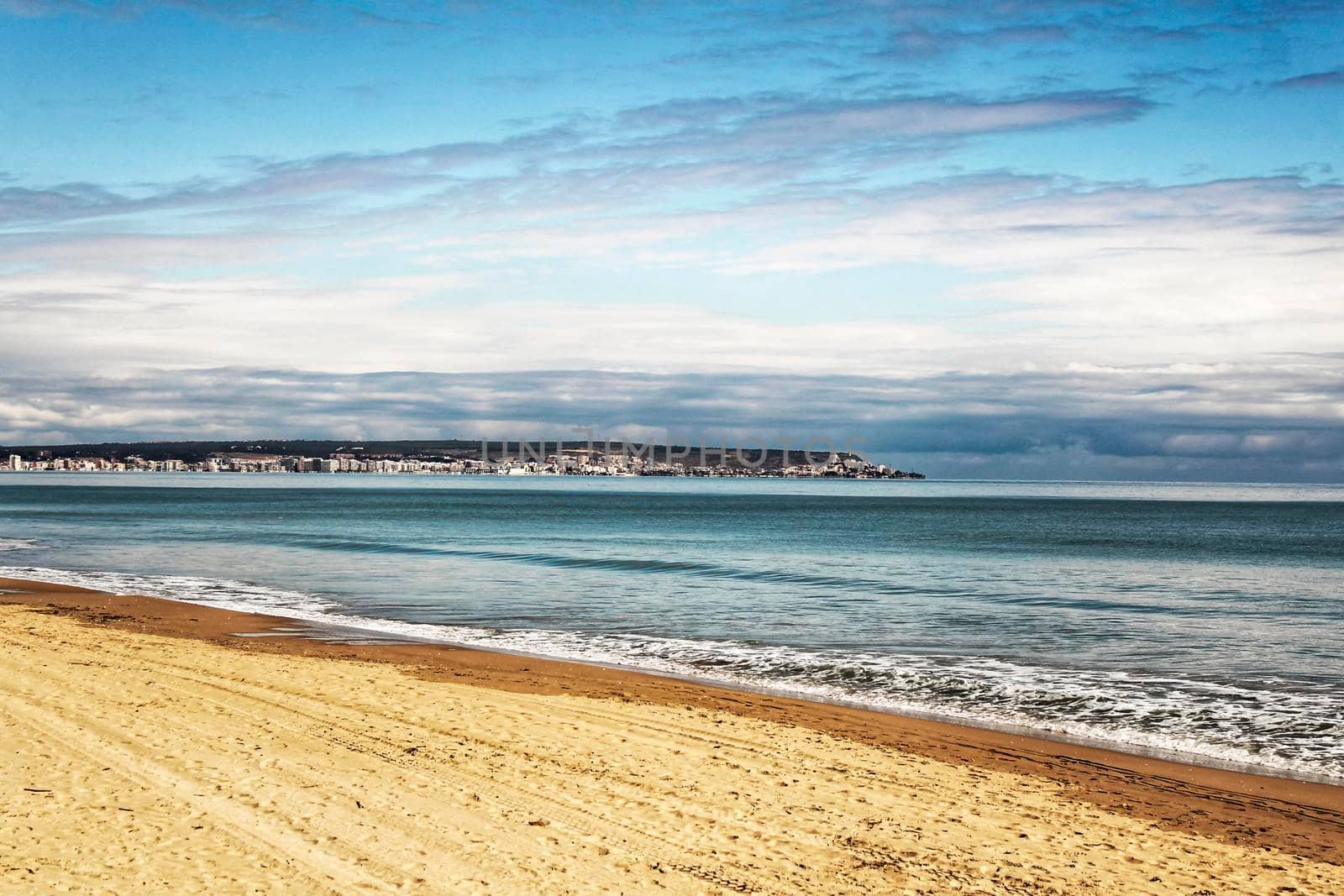 Beach in the morning in Southern Spain, Alicante