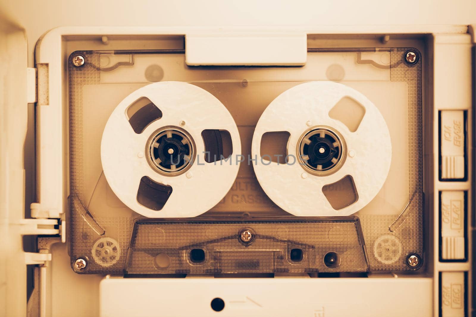 vintage audio tape compact cassette