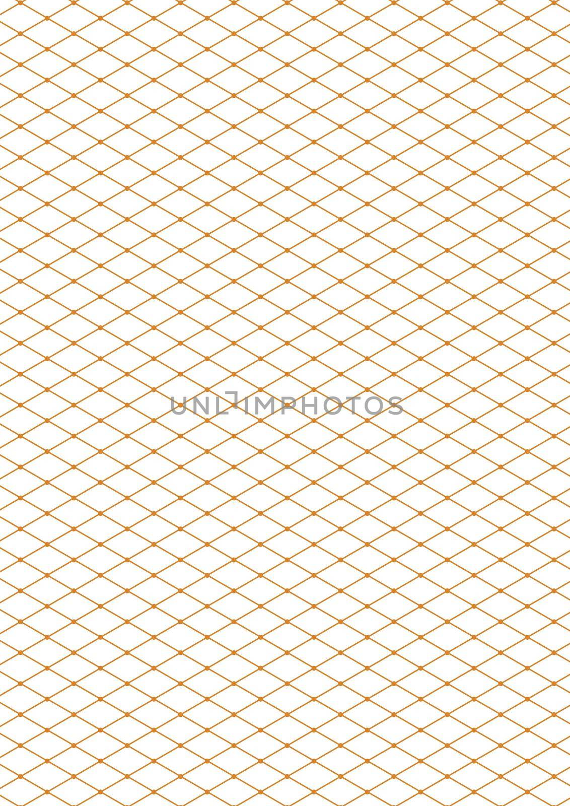 Graph paper. Printable isometric color grid paper with color lines. Geometric background for school, textures, notebook, diary, notes, print, books. Realistic lined paper blank size A4.