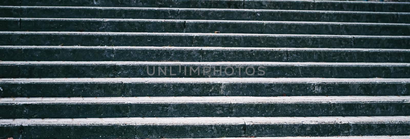Urban concrete stairway, stairs steps in the city as background by Anneleven