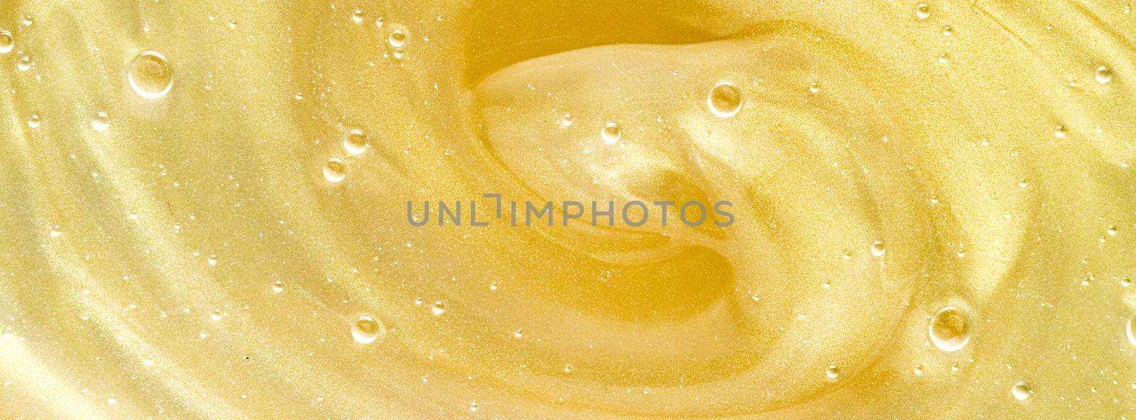 Abstract liquid banner background, paint splash, swirl pattern and water drops, beauty gel and cosmetic texture, contemporary magic art and science as luxury flatlay design.