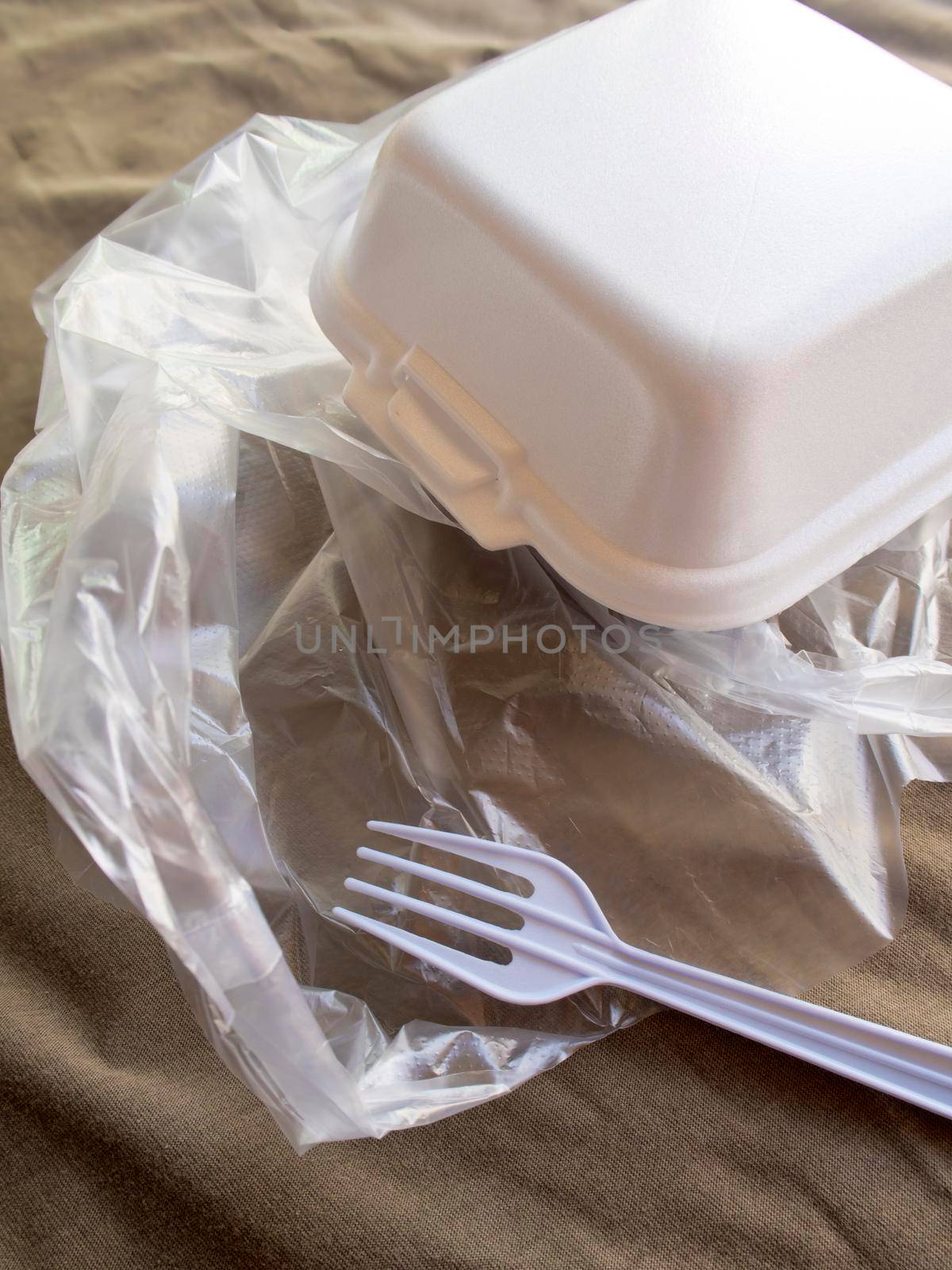 Foam box and Plastic packaging of Street food