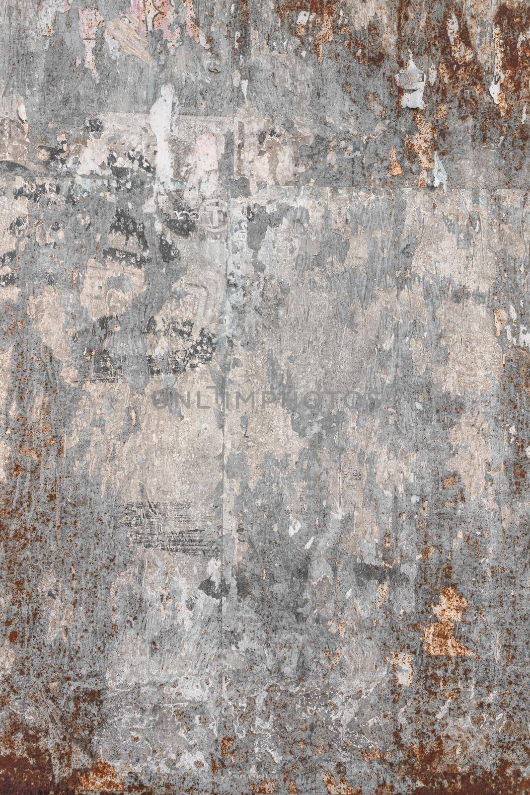 Rusty metal texture, vintage steel plate. It can be used as background.