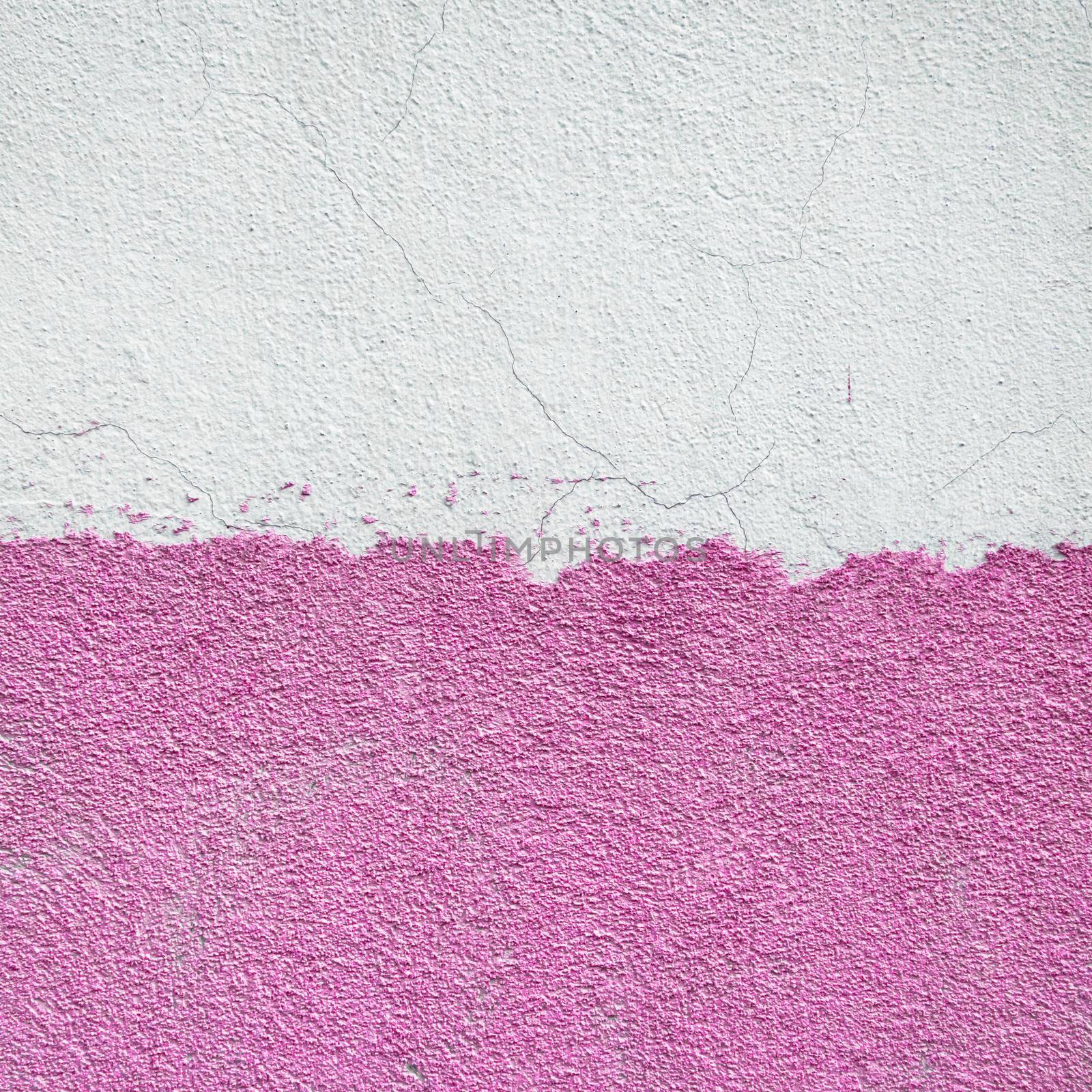 Wall after renovation. Pink and white wall after renovation. Ideal for concepts and backgrounds.