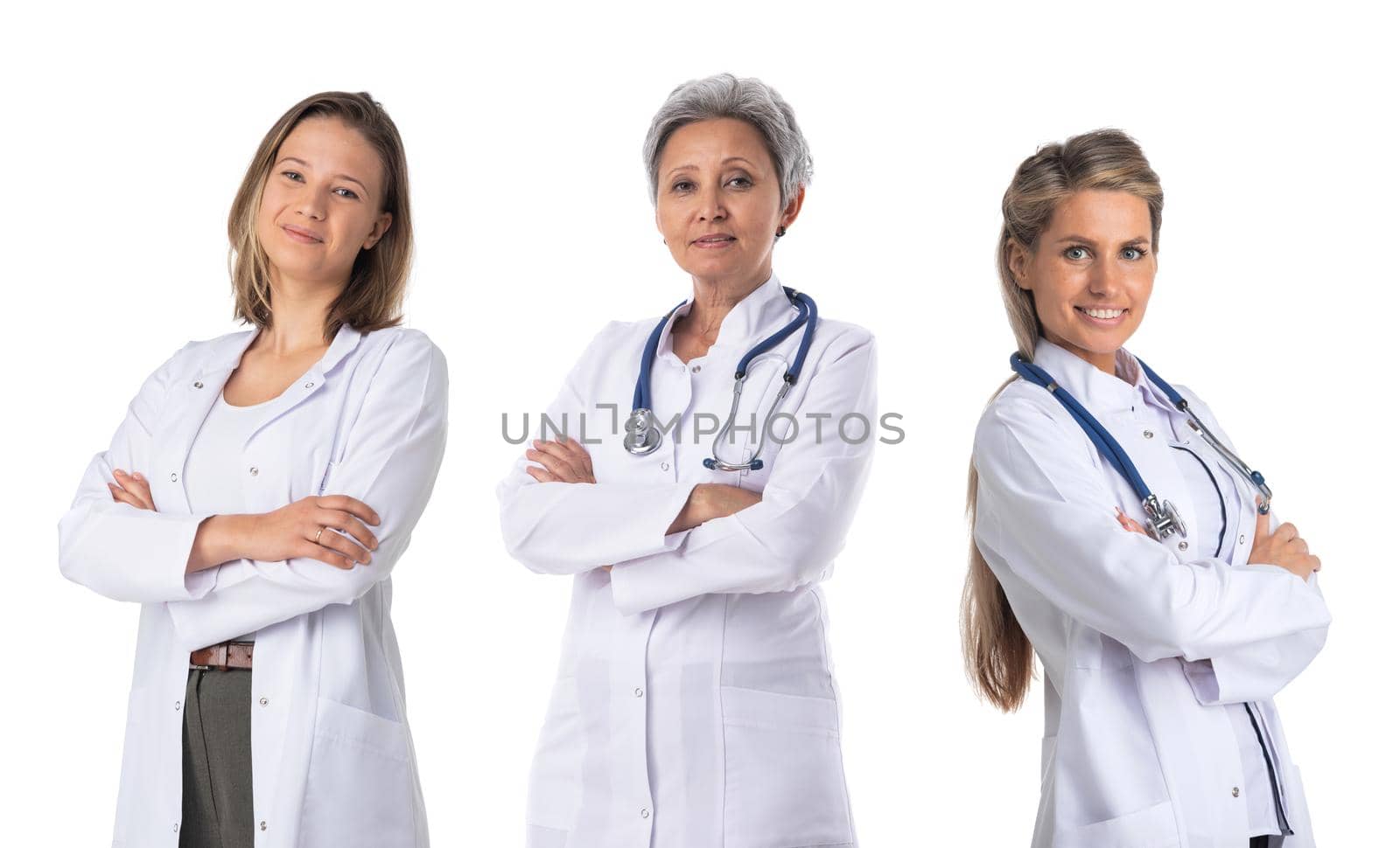 Medical doctors on white by ALotOfPeople