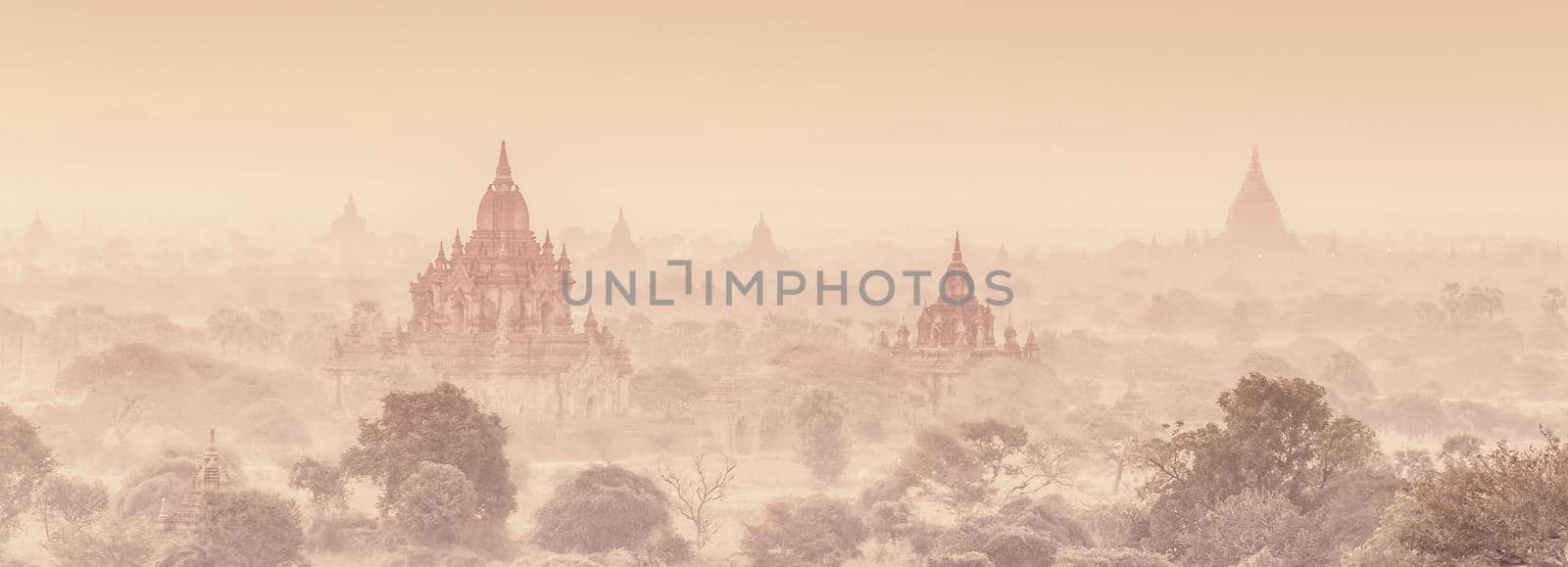 Temples of Bagan, Burma, Myanmar, Asia. by kasto