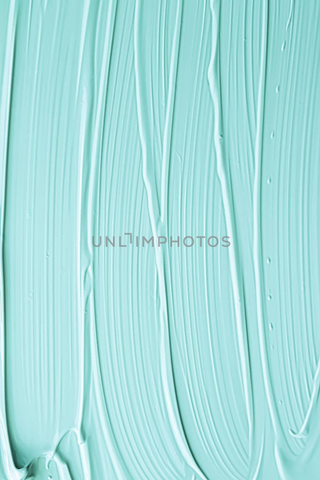 Mint cosmetic texture background, make-up and skincare cosmetics cream product, luxury beauty brand, holiday flatlay design or abstract wall art and paint strokes.