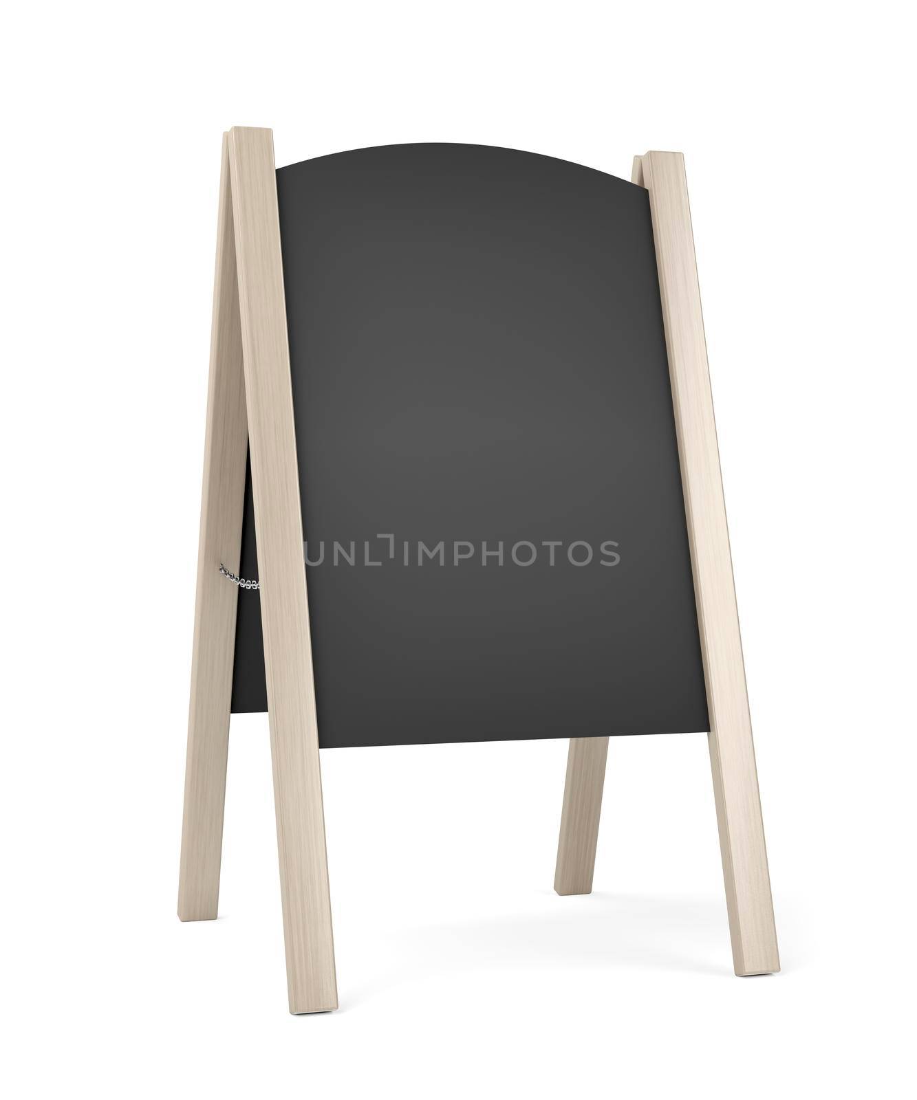 Wooden menu display board by magraphics