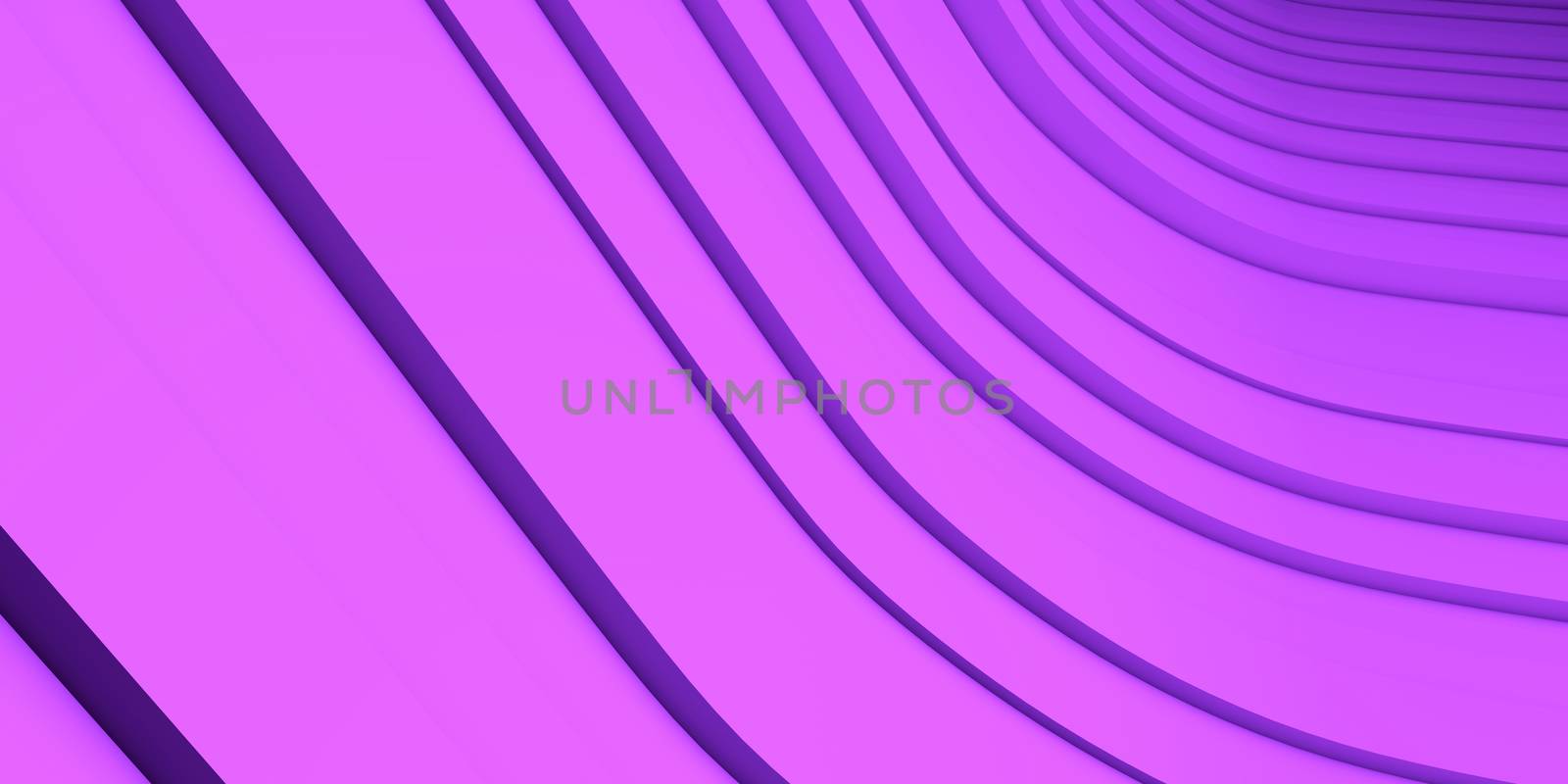 Background dynamic lines purple 3d rendering abstract concept