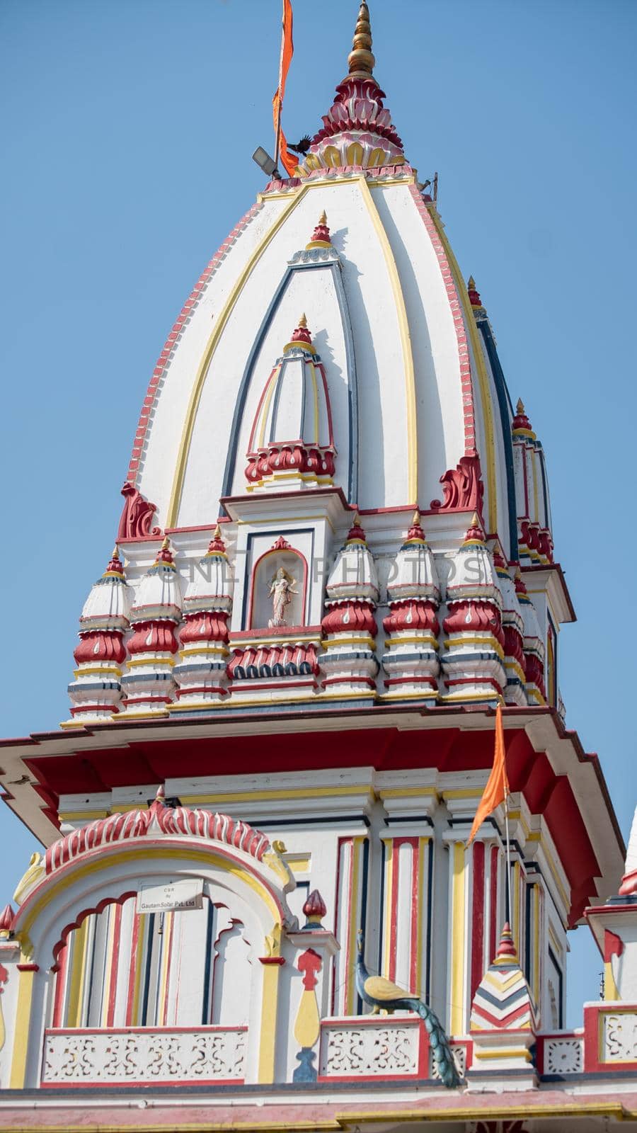 A temple in Haridwar Uttarakhand India by stocksvids