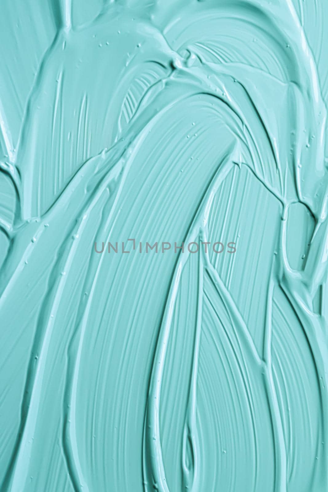 Mint cosmetic texture background, make-up and skincare cosmetics cream product, luxury beauty brand, holiday flatlay design or abstract wall art and paint strokes.