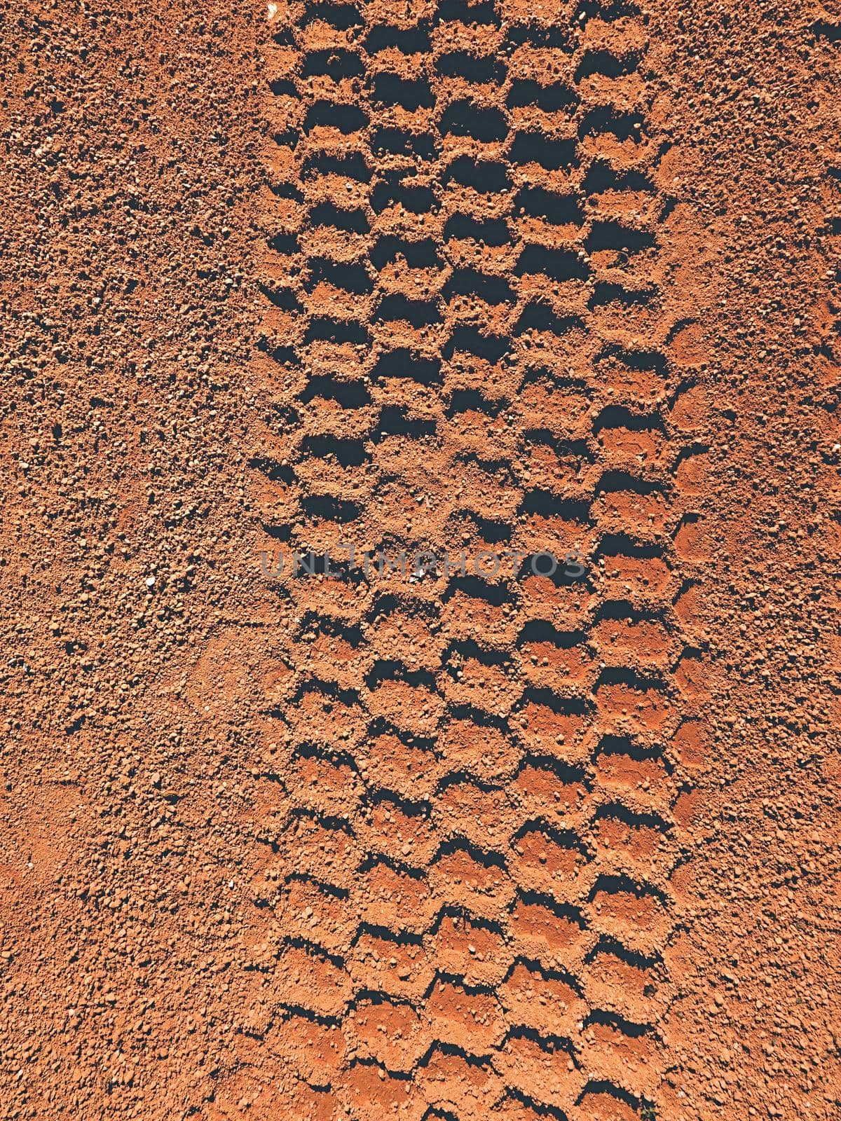 Footprints and service marks on a outside  tennis court by rdonar2