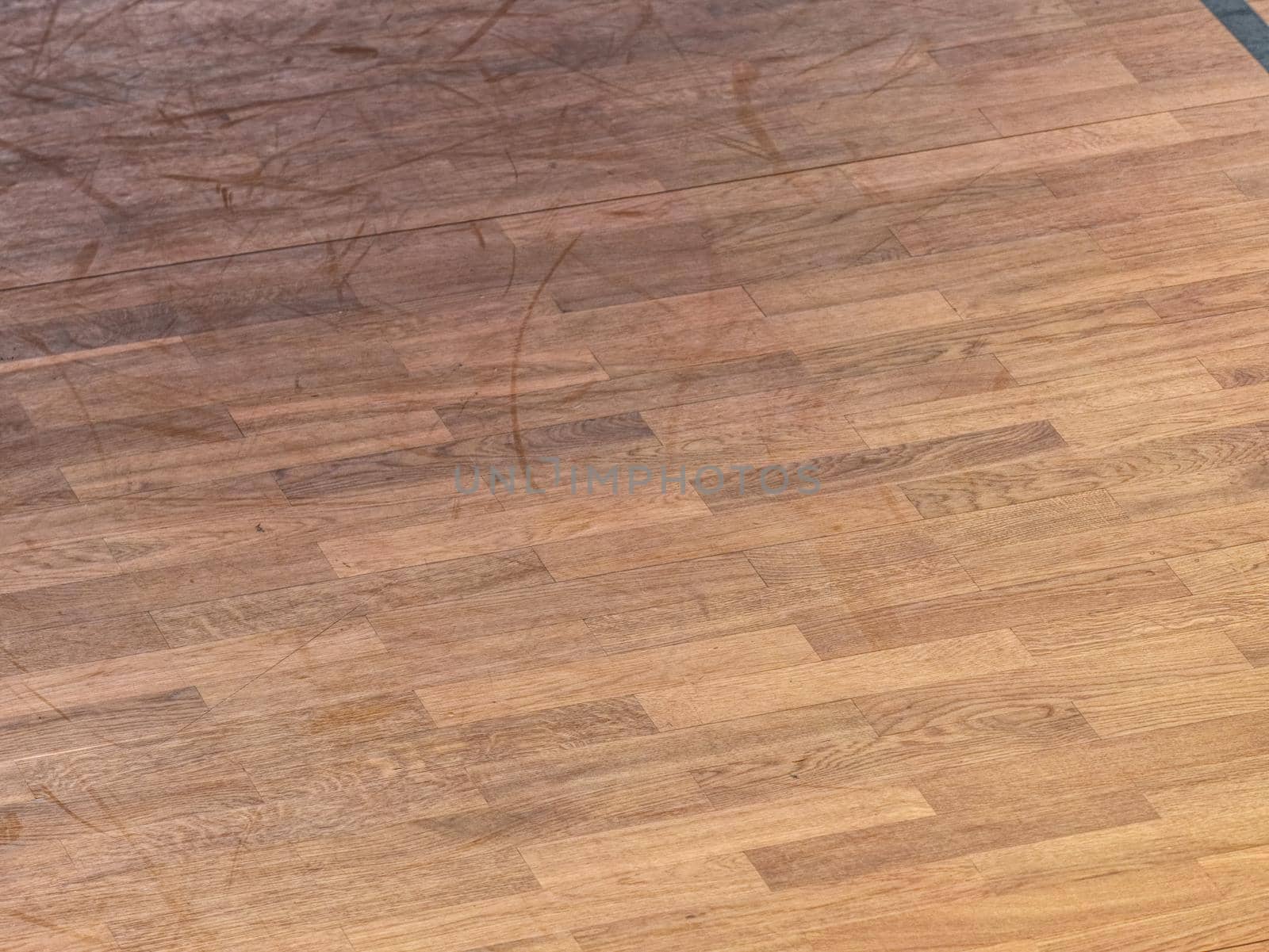 Patterned wooden floor textured background. Rustic, shabby chick wooden background. Aged wood planks pattern. Wooden surface. Horizontal timber texture