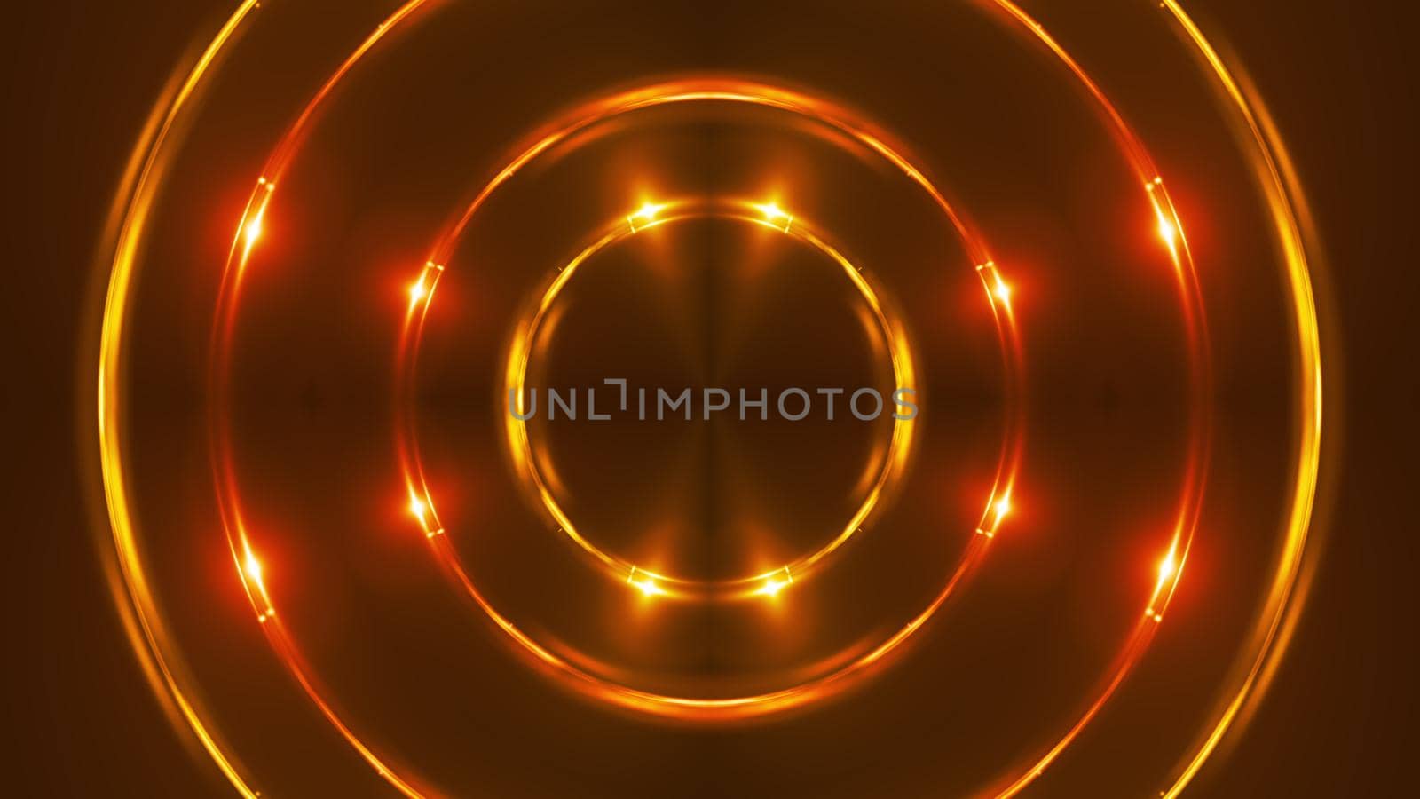 Gold fractal lights by nolimit046