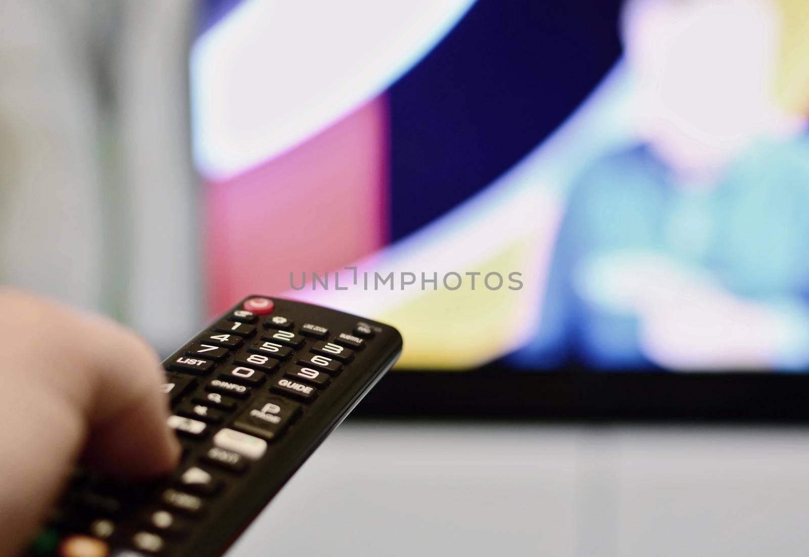 Switching tv channels with remote control by hamik