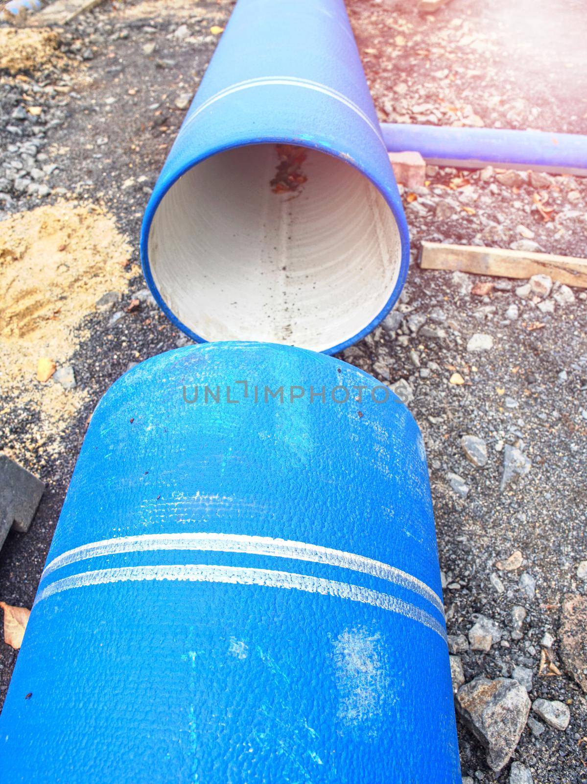 Large diameter pipe. Pipes of PVC large dimension by rdonar2