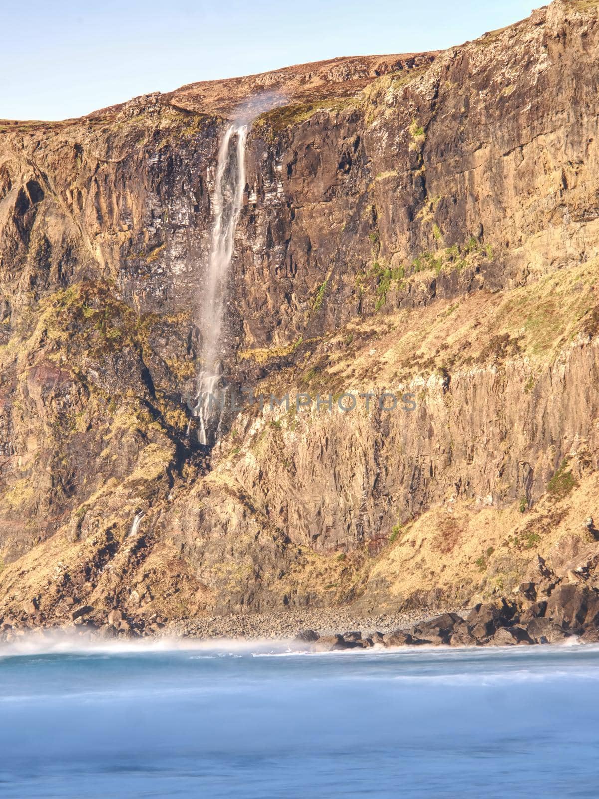 Stunning view of the waterfall of Talisker  on the Isle of Skye by rdonar2