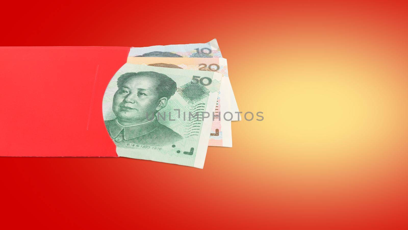 Red envelope chinese new year or hongbao