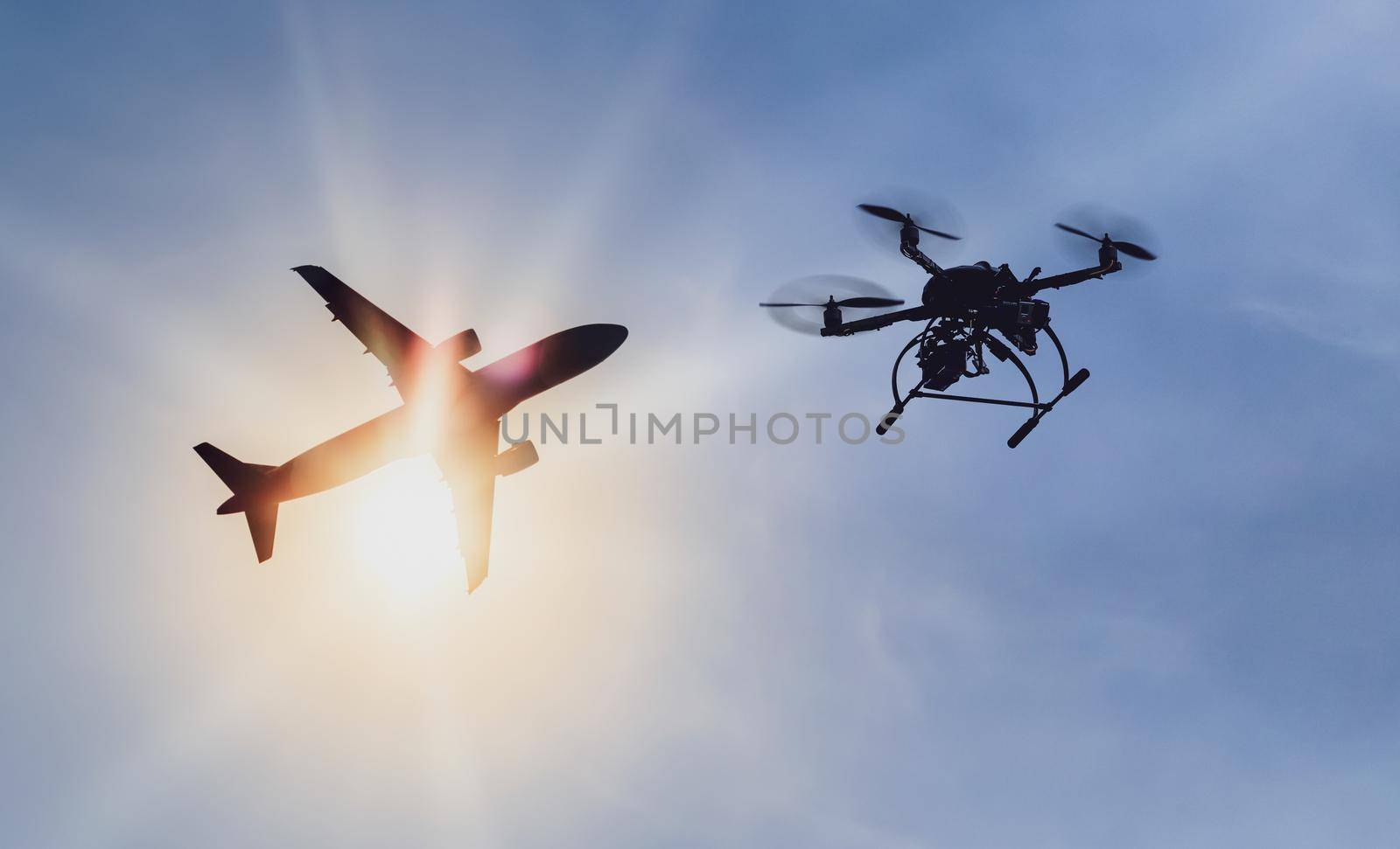 Problem flying a drone illegally near an airport