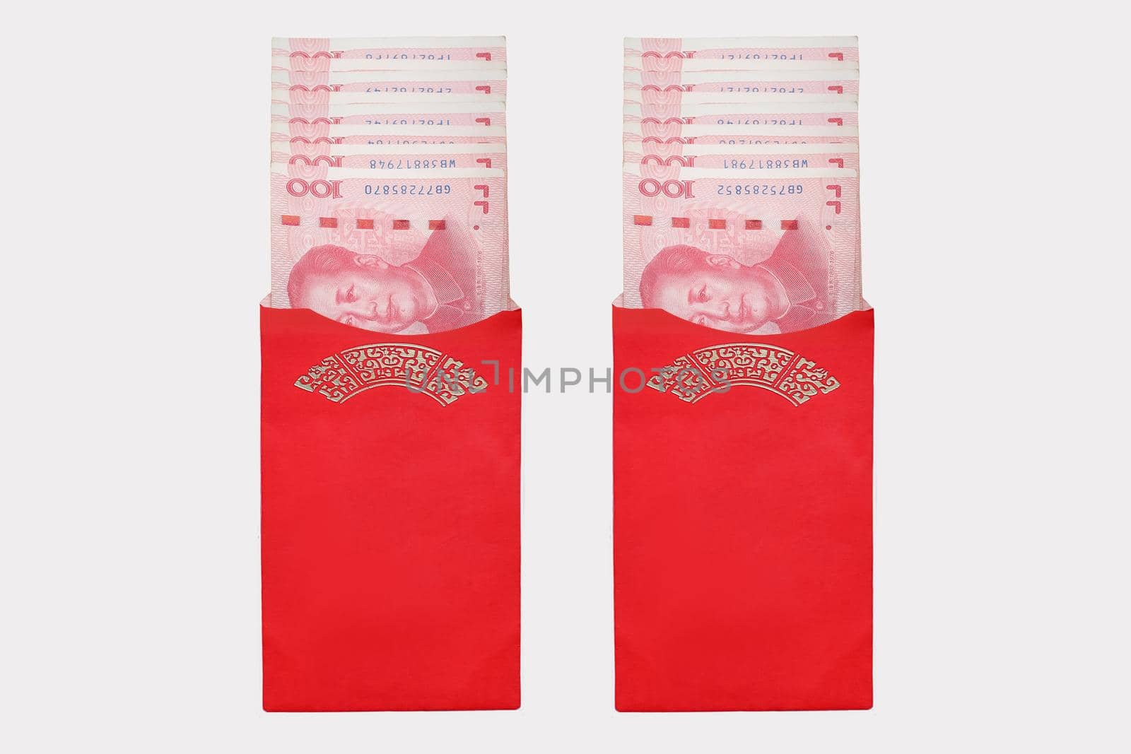 Red envelope chinese new year or hongbao(Mandarin) is given during holidays or special occasions