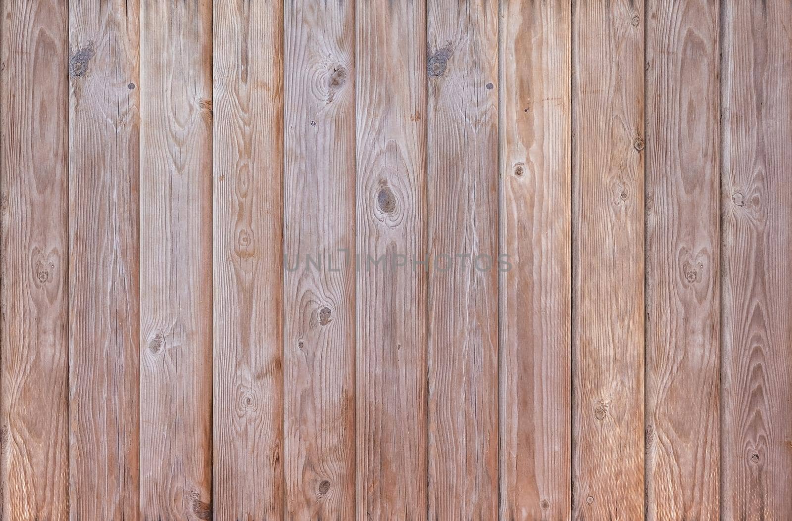 Wall of old wooden plank boards. Material texture surface.