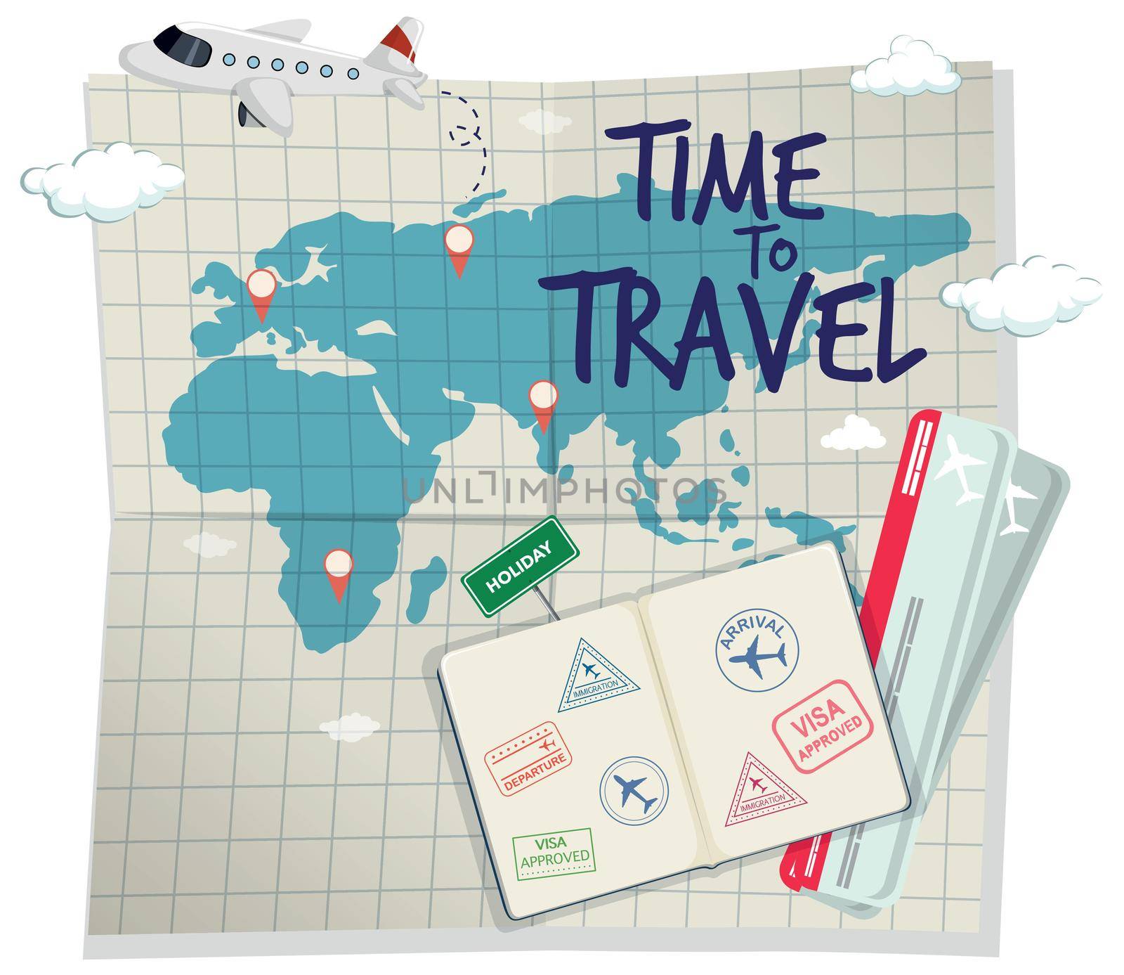 A time to travel template by iimages