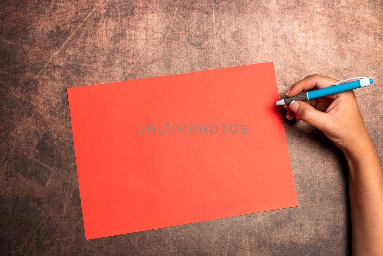 Writing Important Notes Drawing New Design Composing Letter Ideas