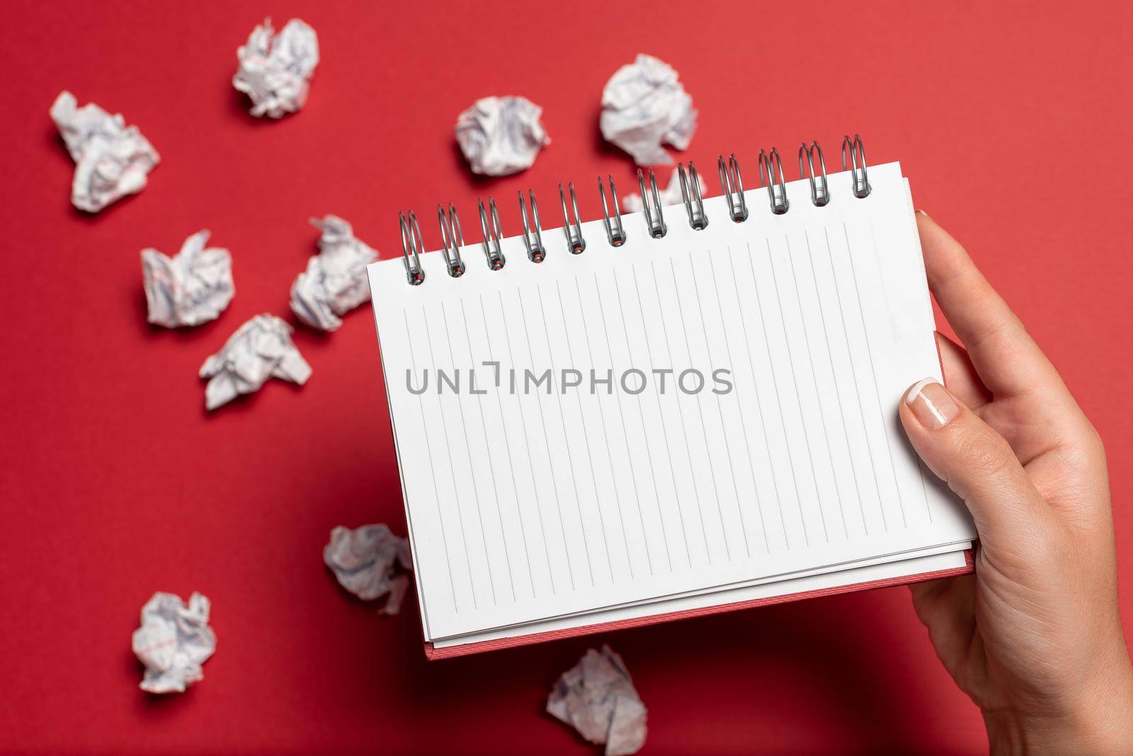 Drawing Creative Designs Taking Important Notes Planning New Ideas