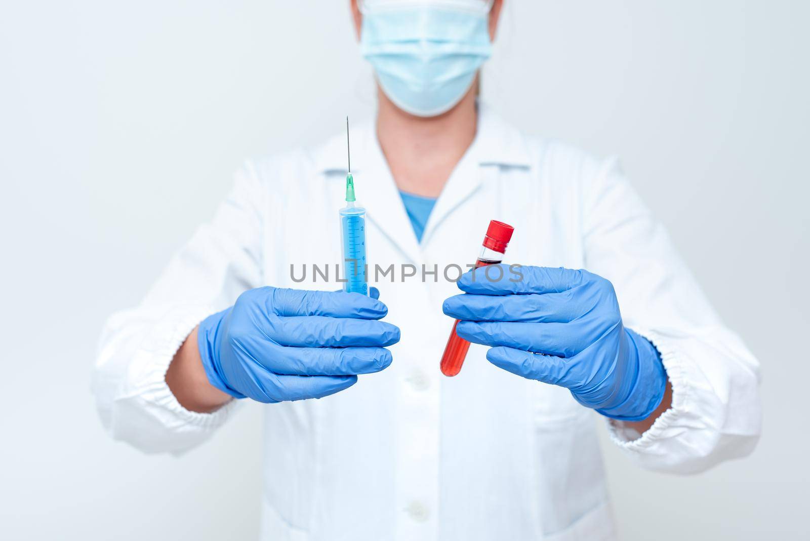 Testing New Vaccine For The Virus Presenting Vaccination Clinical Trials