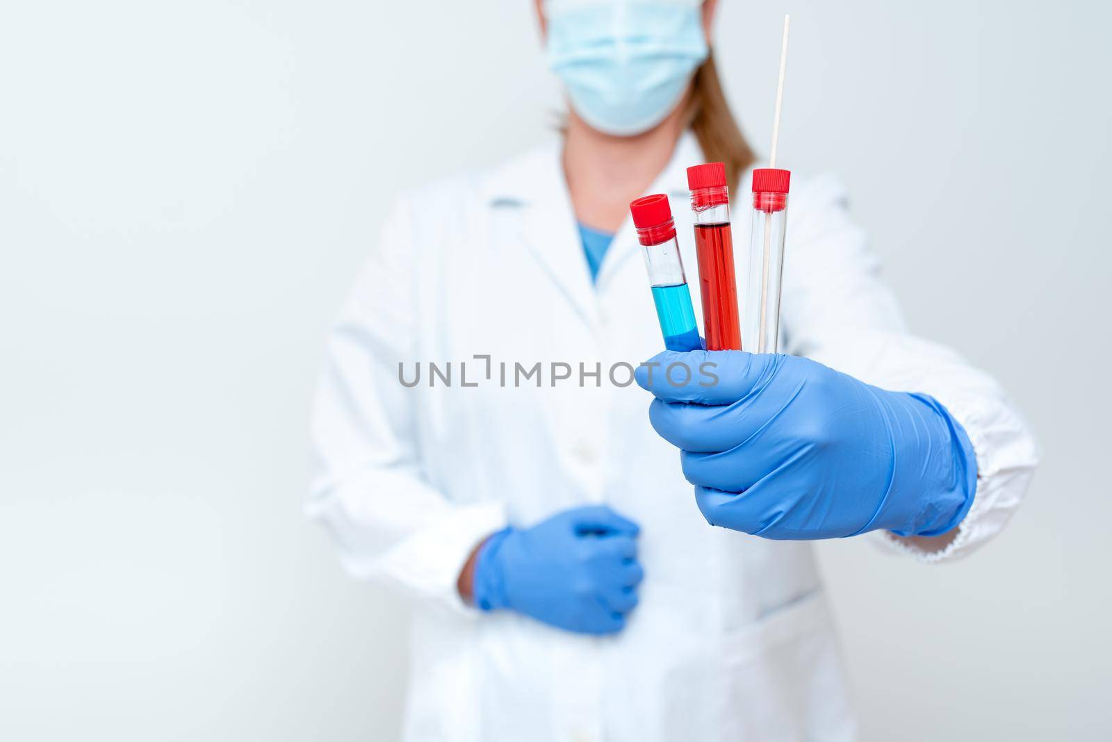 Testing Medicine And Vaccine For Virus Infection Laboratory Trial Tests