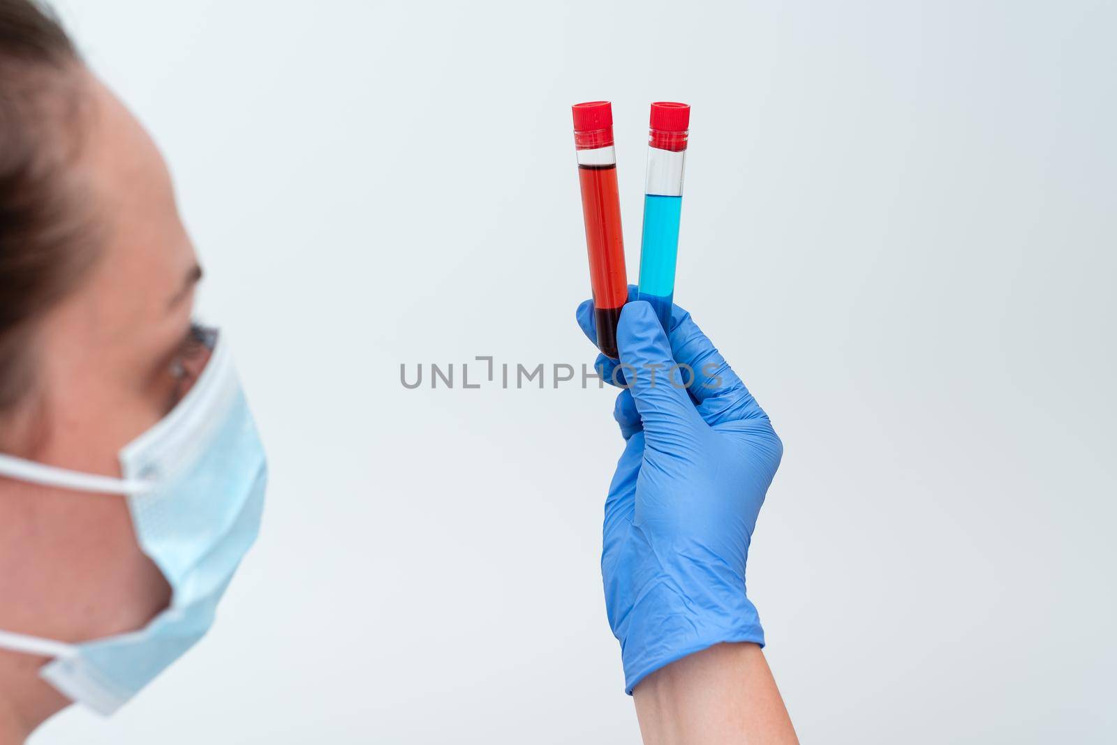 Testing Medicine And Vaccine For Virus Infection Laboratory Trial Tests