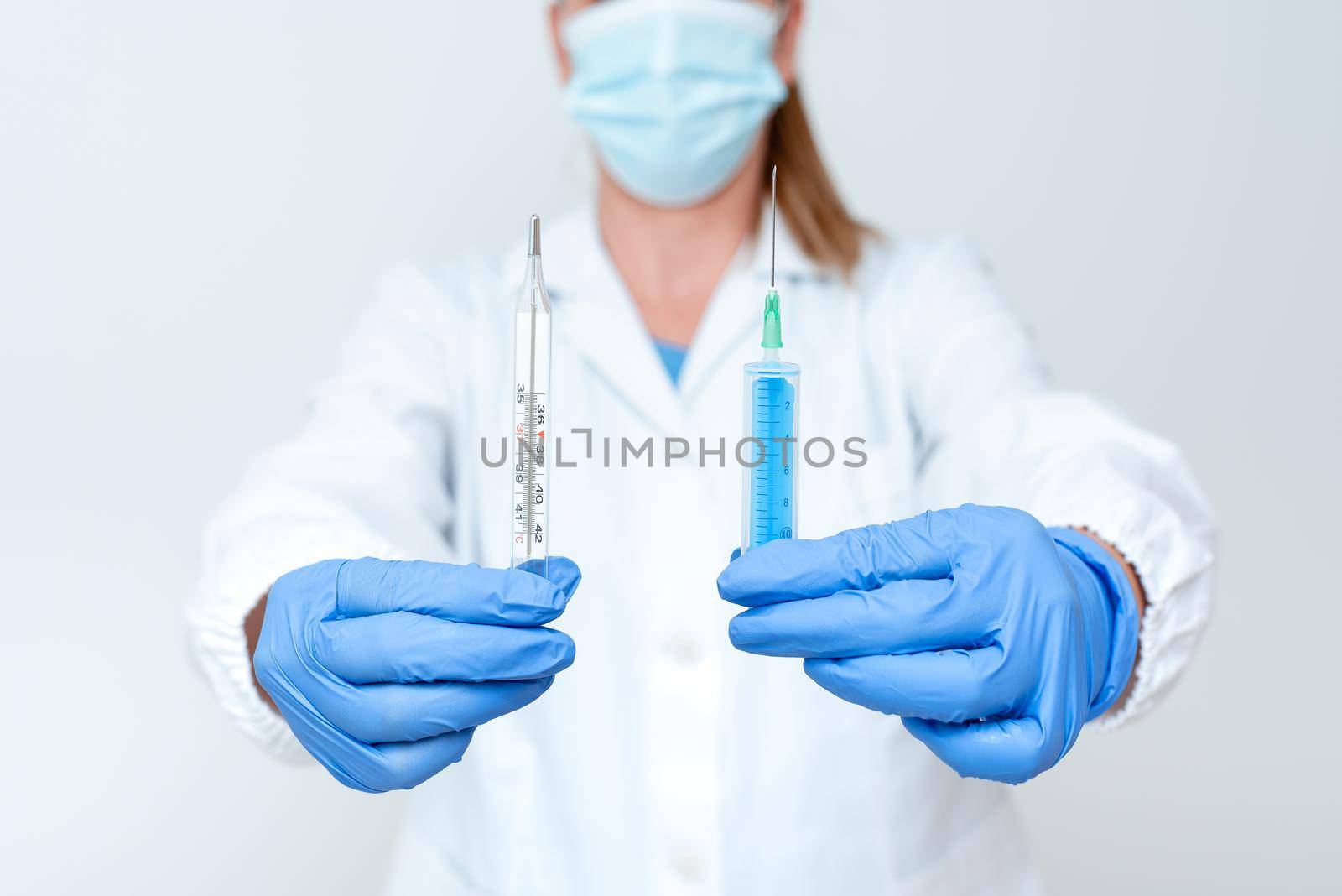 Testing New Vaccine For The Virus Presenting Vaccination Clinical Trials