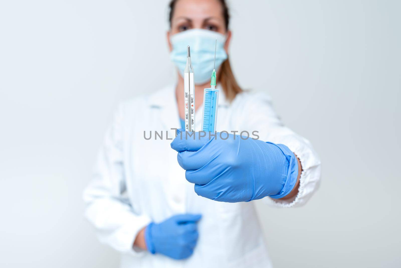 Testing New Vaccine For The Virus Presenting Vaccination Clinical Trials