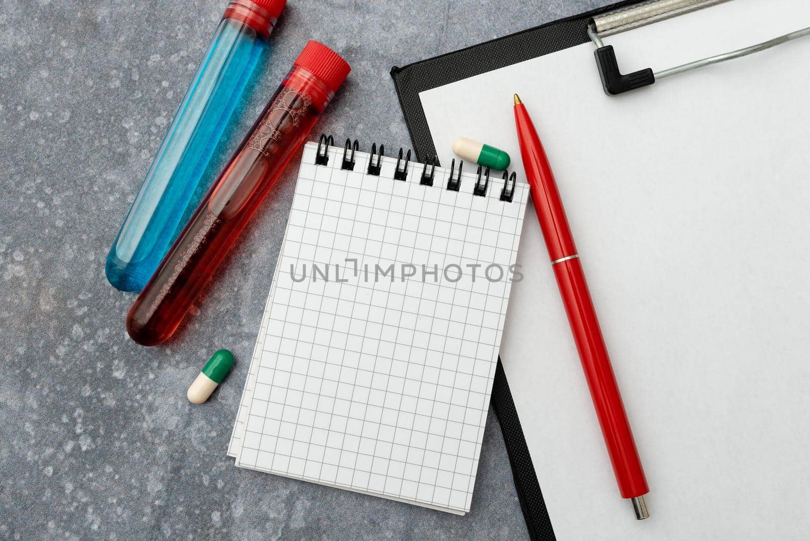 Writing Prescription Medicine Laboratory Testing And Analyzing Ifections